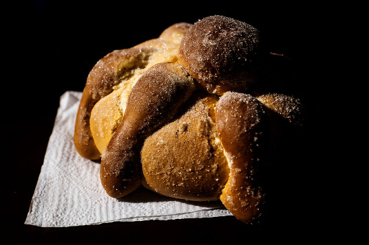 Pan de muerto tradicional de México